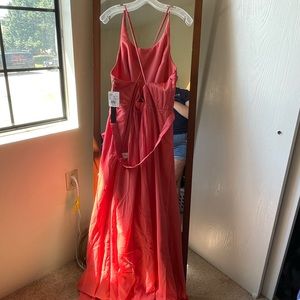 Coral bridesmaid dress NEVER WORN